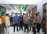 Pastikan Keamanan dan Kesiapan Personil, Kapolres Tinjau Rapat Pleno Rekapitulasi Pemilu 2024 Tingkat PPK di seluruh wilayah Kabupaten Indramayu 